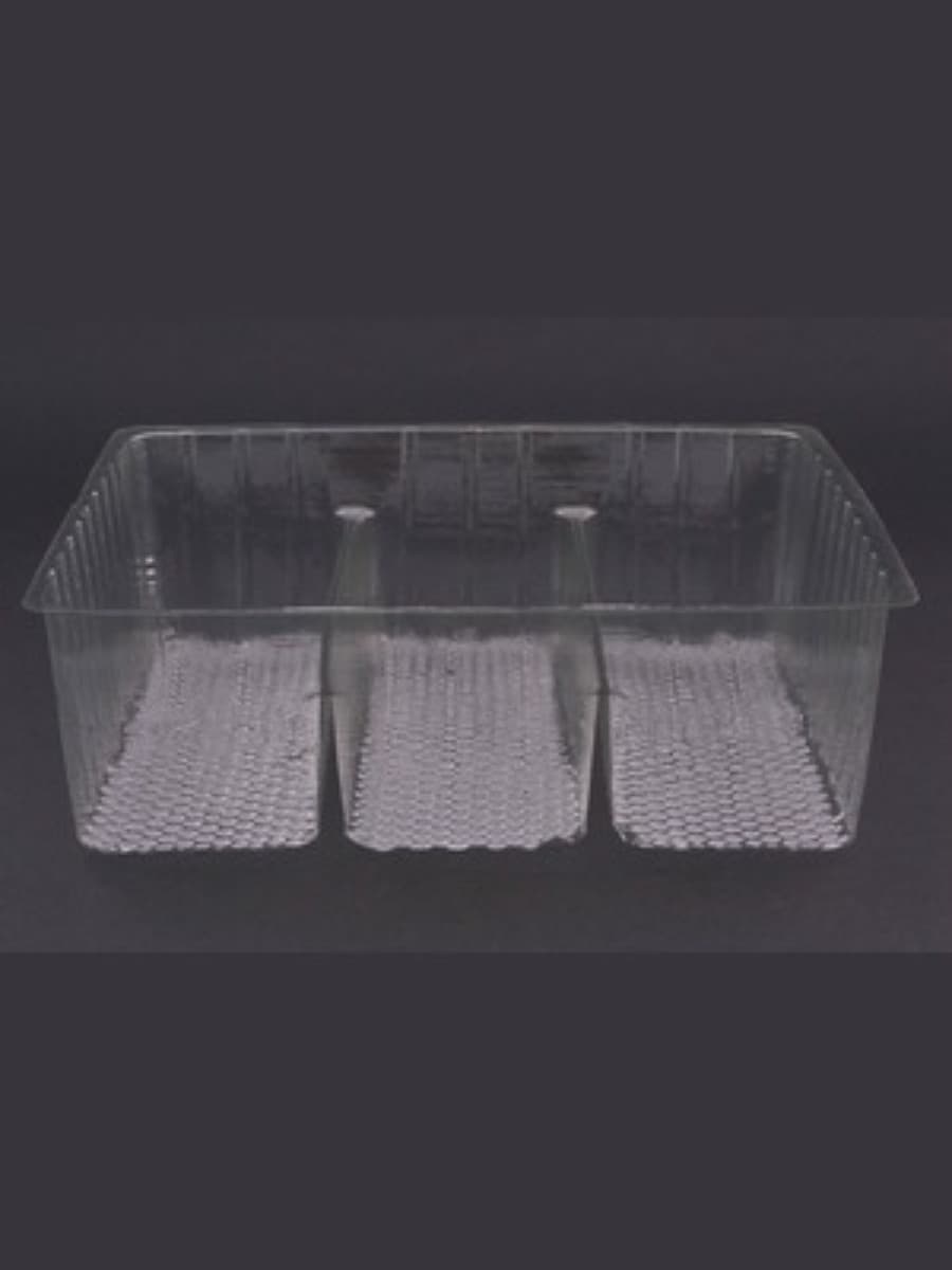 3 Layer Rectangular PP Food Packaging Tray 2
