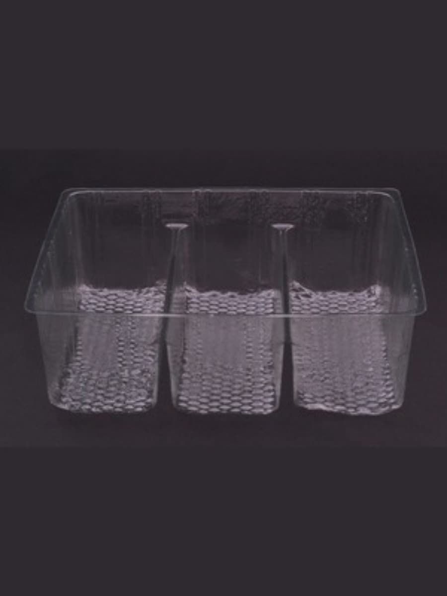 3-Compartment Plastic Biscuit Tray 3