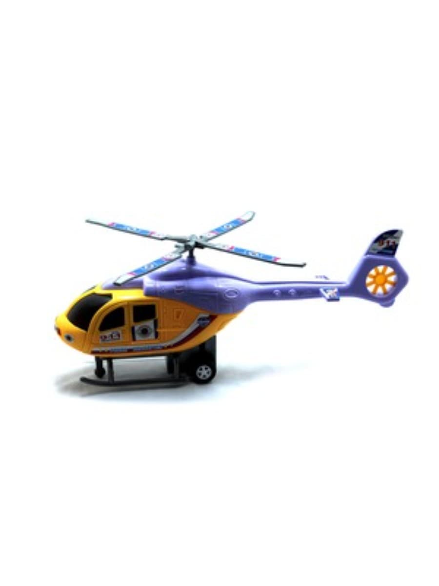 3D Police Helicopter 3
