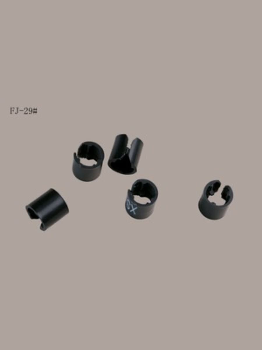 black plastic furniture tube caps