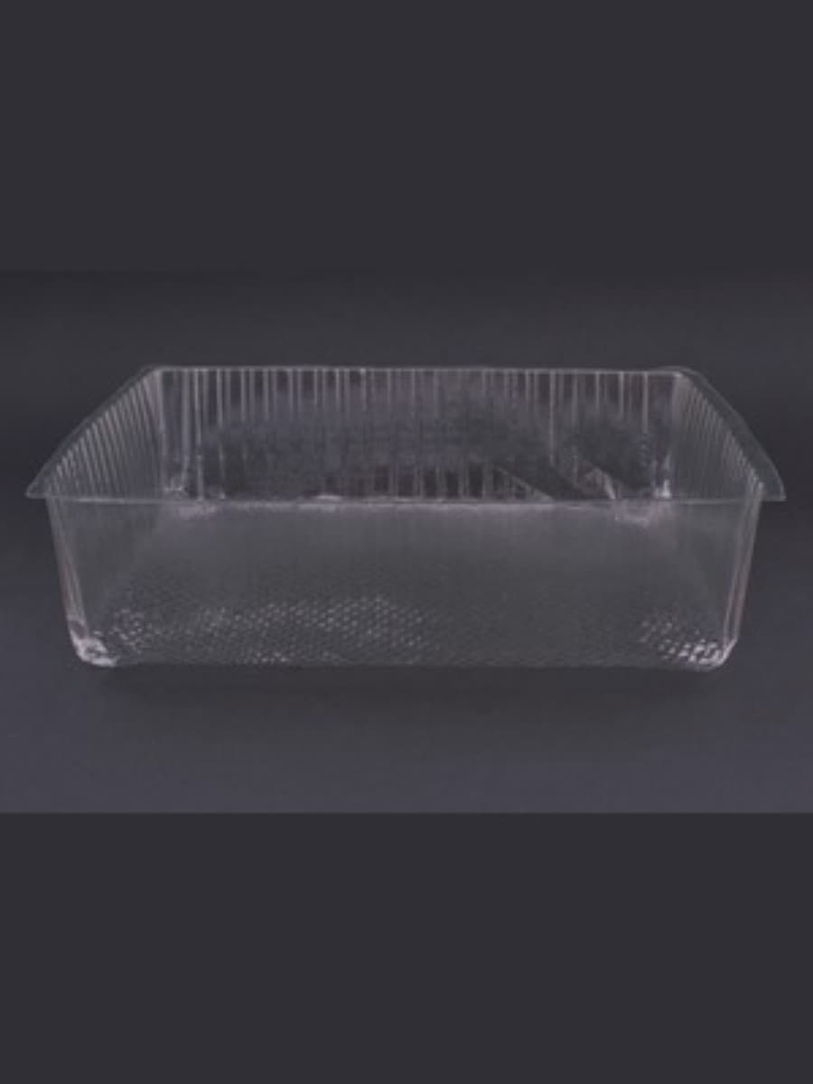 rectangular PET plastic food packaging tray 3