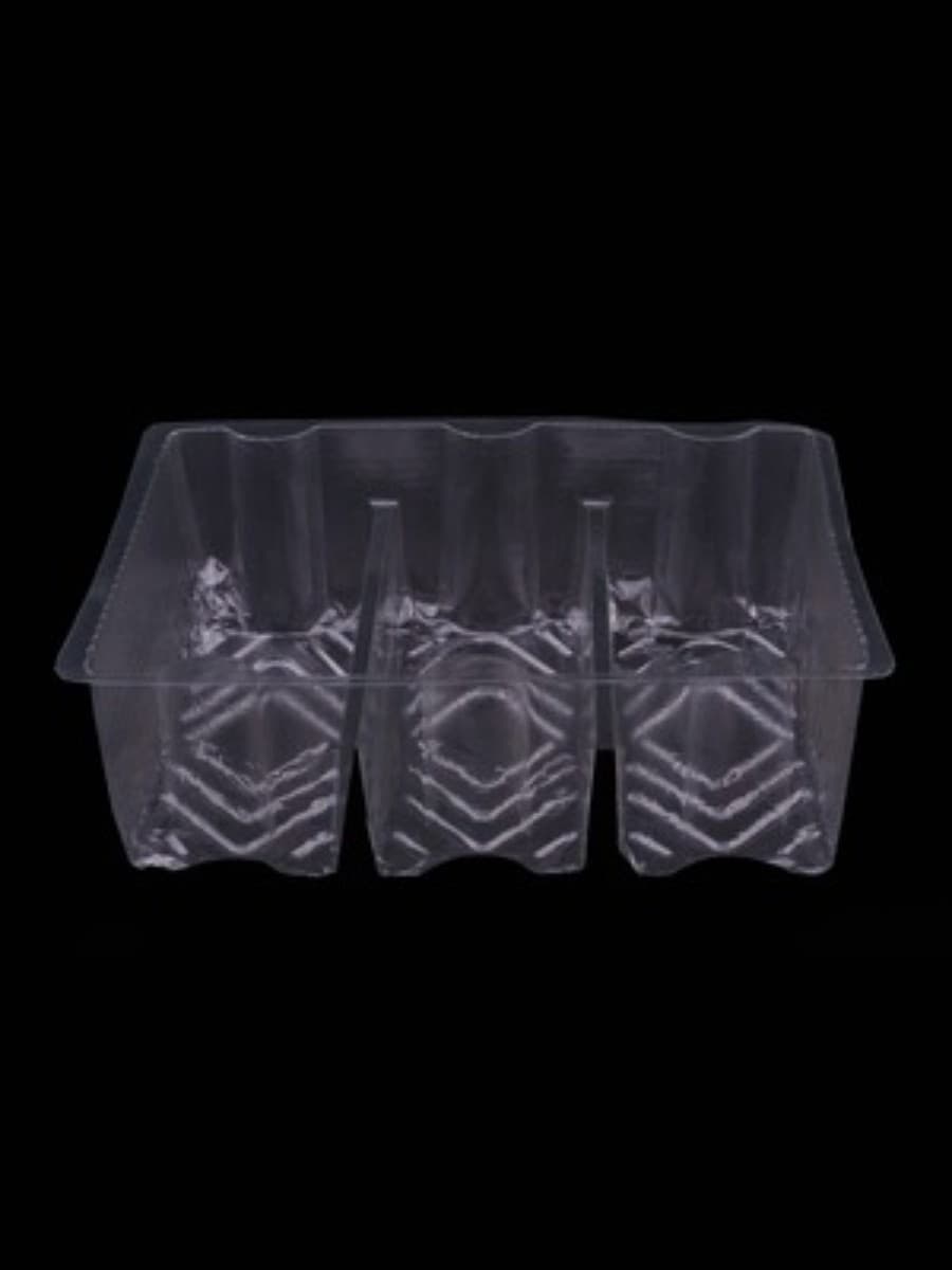 RP- 16 food-grade Plastic Biscuit Tray 3 compartment 3