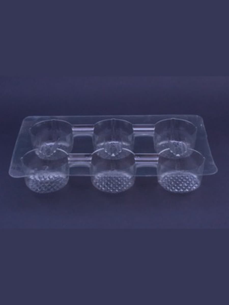 multi-compartment plastic biscuite packaging tray 3