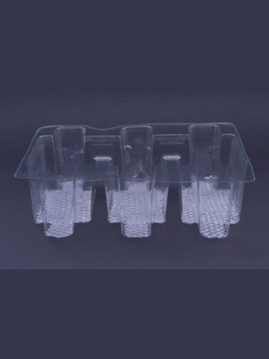 three-compartment Plastic Biscuit Packaging Tray 3