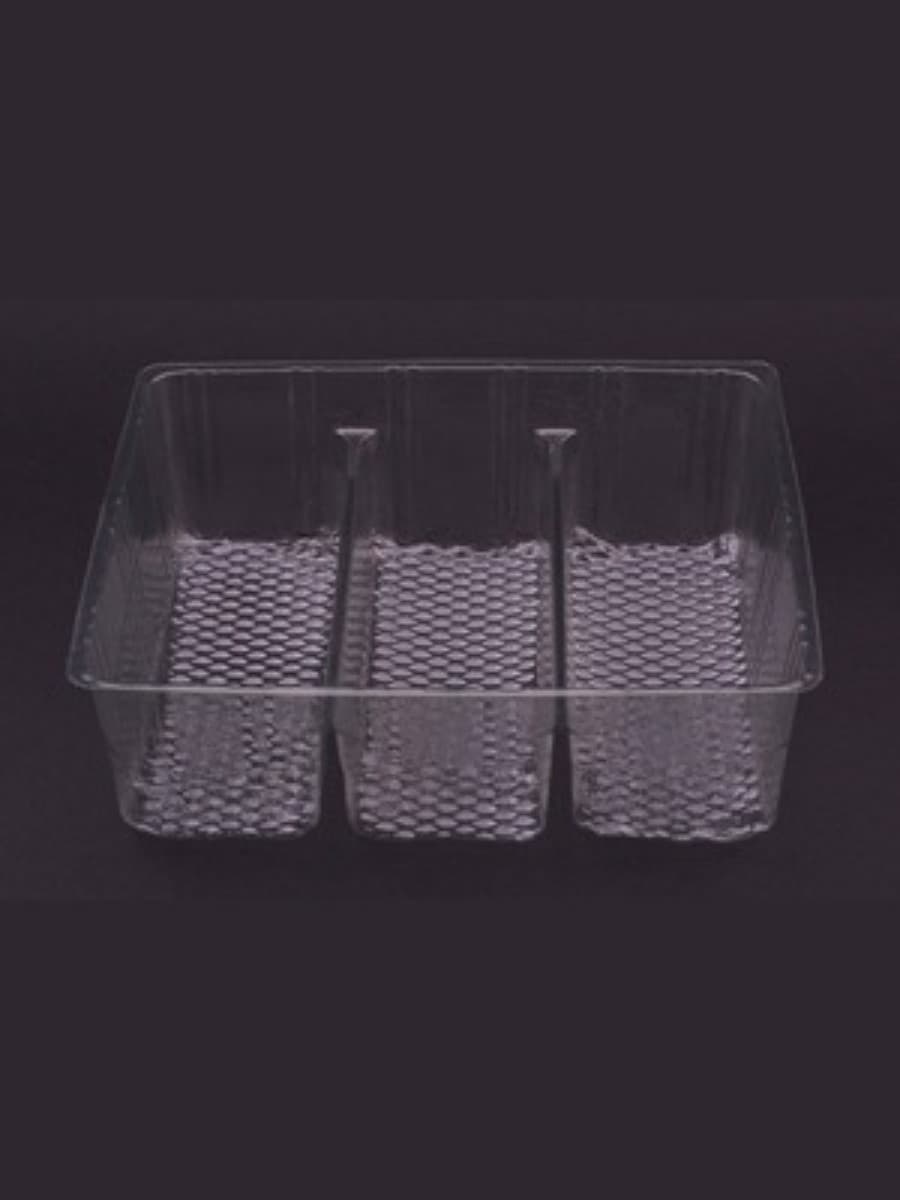 3-Compartment Plastic Biscuit Tray 5