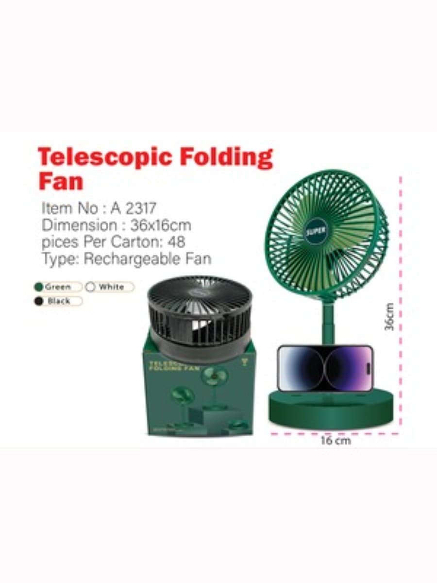Telescopic Folding Fan