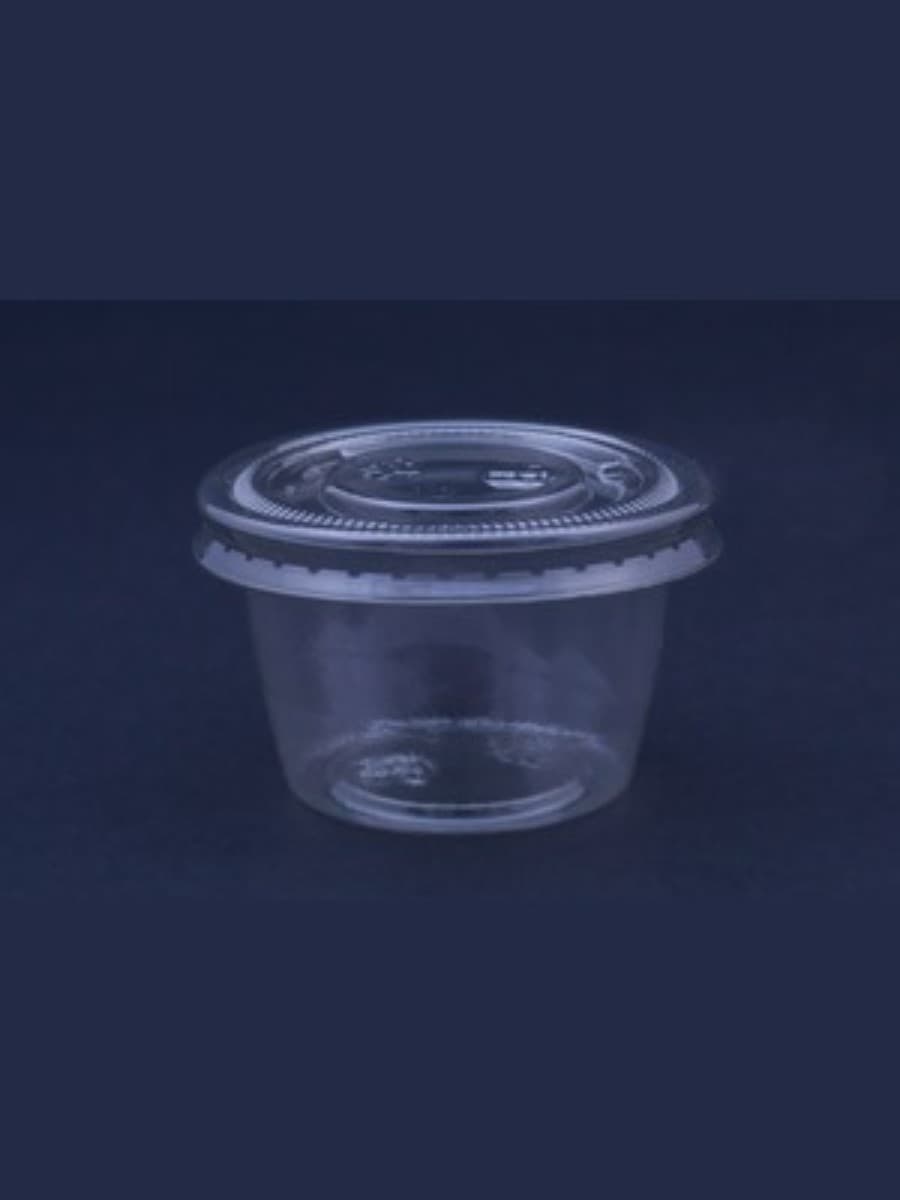Sauce cup & lid -2