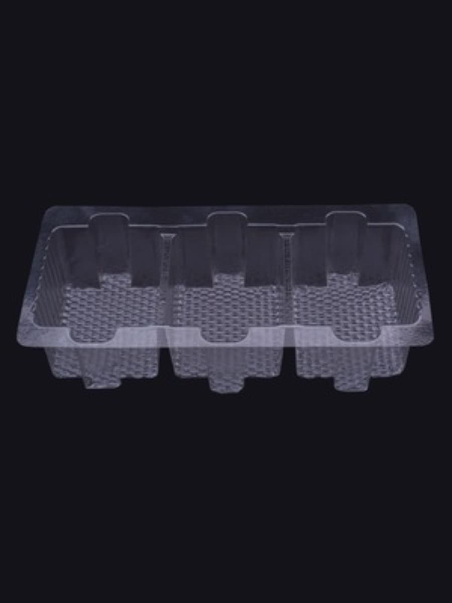 3-compartment blister tray