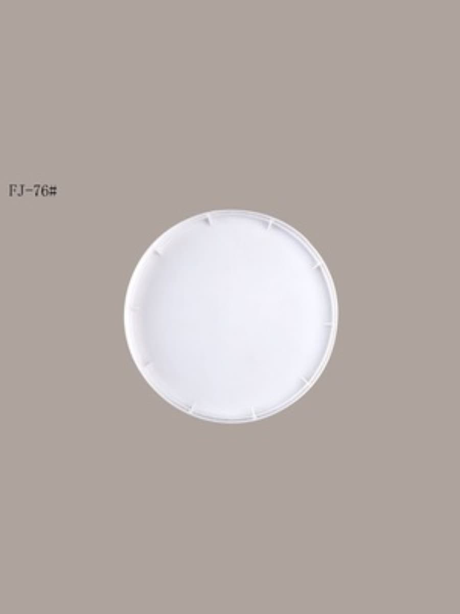 white plastic cover